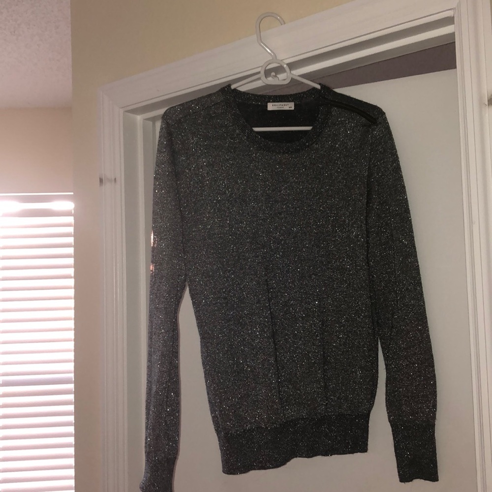 Silver sweater